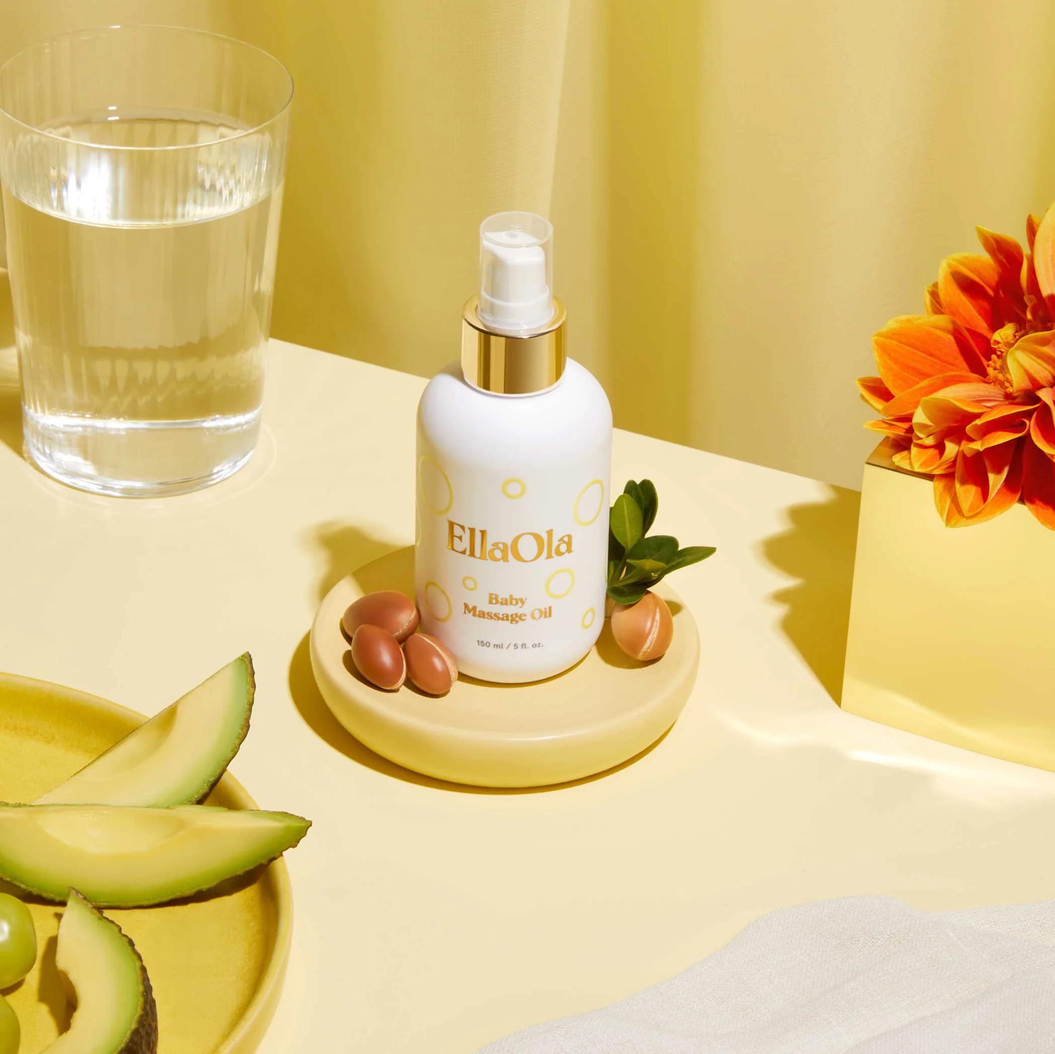 100% Organic Baby Massage Oil - Image 3