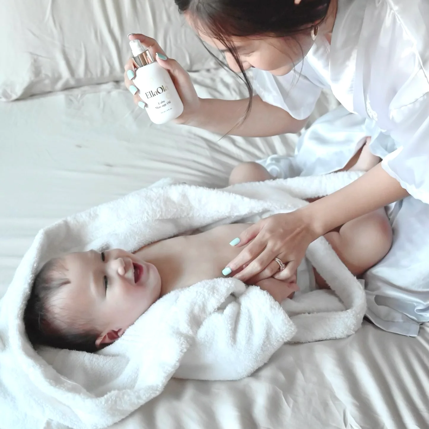 100% Organic Baby Massage Oil - Image 4
