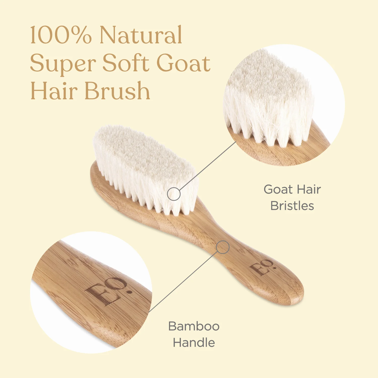 3-Piece Bamboo Brush & Comb Set - Image 3