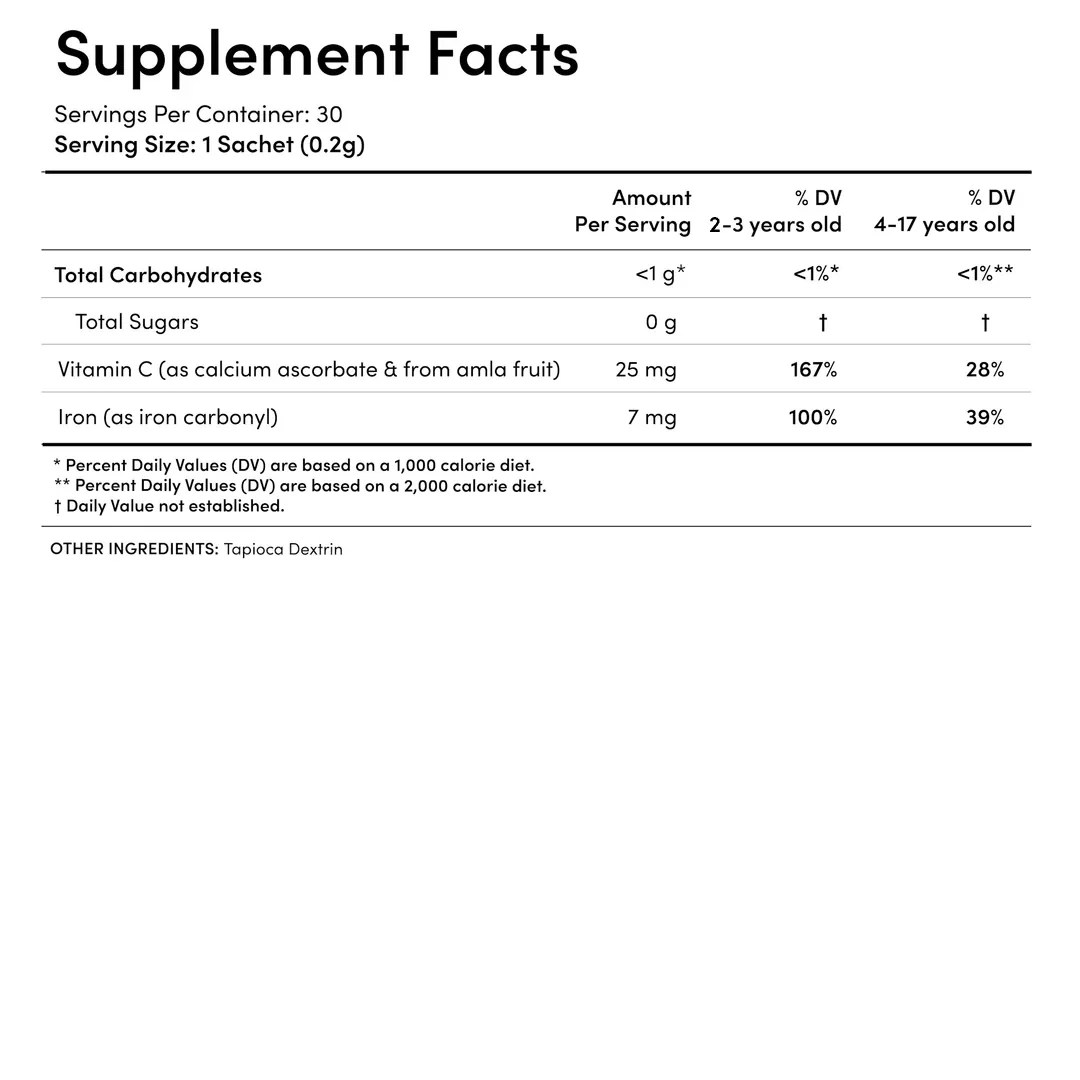 Unflavored Iron with Vitamin C - Image 6