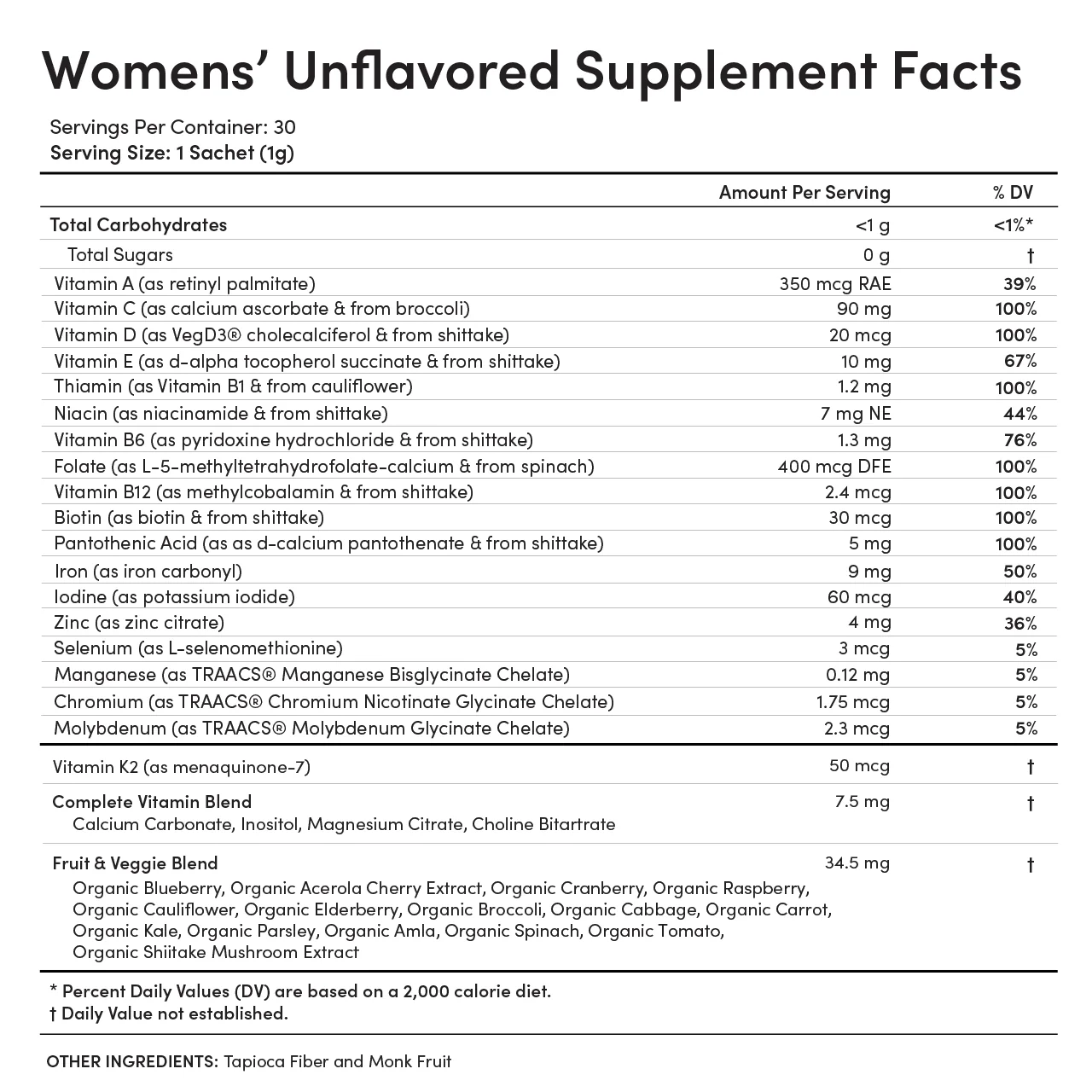 Women’s Essential Unflavored Multivitamin - Image 5