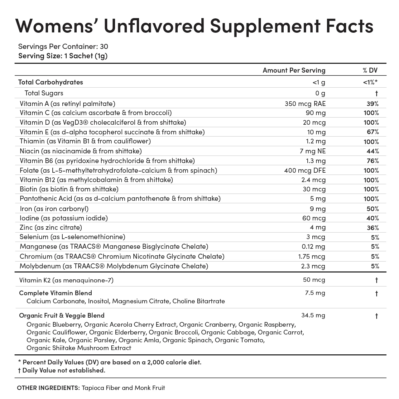Women’s Essential Unflavored Multivitamin - Image 5